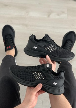Кросівки чоловічі сітка New Balance Black. Київ. фото 1 Кросівки чоловічі сітка New Balance Black. Київ. фото 1