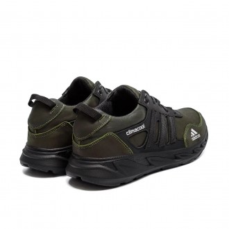 Кросівки чоловічі шкіряні Adidas Climacool Olive-Black
Виконані з міцних матеріа. . фото 10