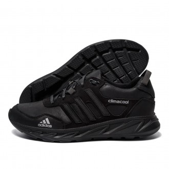 Кросівки чоловічі шкіряні Adidas Climacool Black
Виконані з міцних матеріалів, с. . фото 11