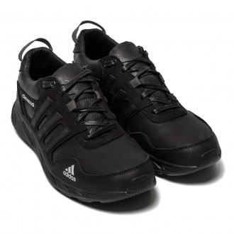 Кросівки чоловічі шкіряні Adidas Climacool Black
Виконані з міцних матеріалів, с. . фото 8