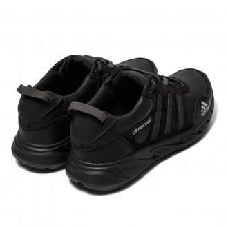 Кросівки чоловічі шкіряні Adidas Climacool Black
Виконані з міцних матеріалів, с. . фото 9