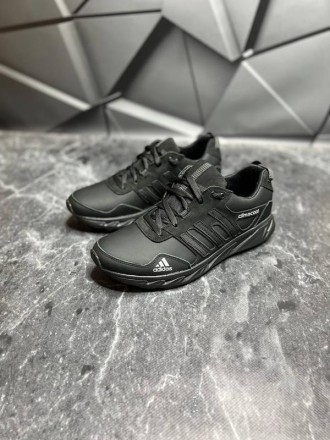 Кросівки чоловічі шкіряні Adidas Climacool Black
Виконані з міцних матеріалів, с. . фото 13