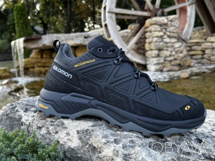 Чоловічі шкіряні кросівки Salomon Ranger Waterproof
Зручні та практичні кросівки. . фото 1