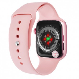 Smart Watch NB-PLUS, беспроводная зарядка, pink. . фото 5