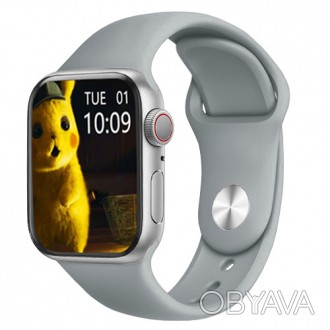 Smart Watch NB-PLUS, бездротова зарядка, silver. . фото 1
