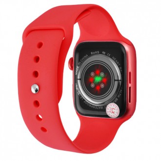 Smart Watch NB-PLUS, бездротова зарядка, red. . фото 5