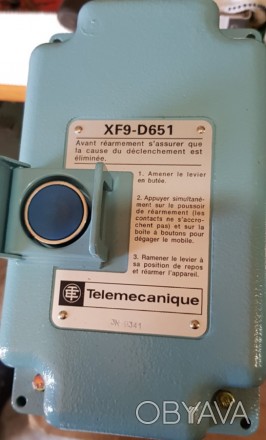 Вимикач XF9-D651 – 10шт.
Кінцевий вимикач XCR-A12 – 4шт.
Кінцевий . . фото 1