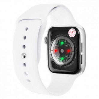 Smart Watch Series 6 Z32 PRO, 44mm Aluminium, 2 ремешка, red/white. . фото 5
