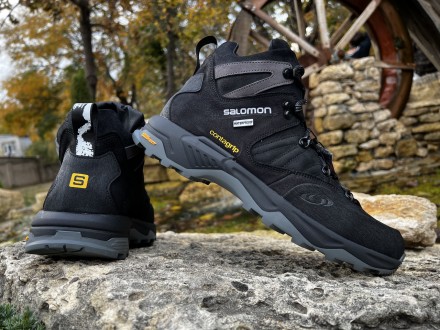 Спортивні шкіряні черевики, кросівки термо Salomon Contagrip Gore-Tex
Salomon — . . фото 6