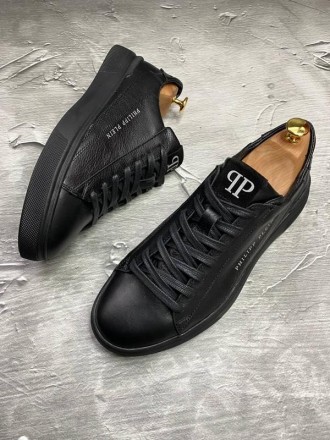 Кроссовки кеды мужские кожаные Philipp Plein Sneaker
Кожаные кроссовки кеды мужс. . фото 9