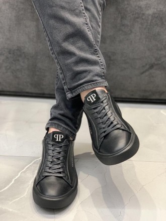 Кроссовки кеды мужские кожаные Philipp Plein Sneaker
Кожаные кроссовки кеды мужс. . фото 7