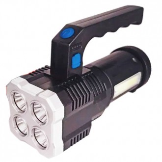 Фонарь переносной BL-X510-4LED+COB, Li-Ion аккум., ЗУ microUSB, Box. . фото 2