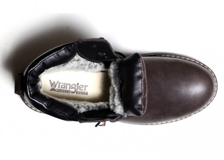 Зимние кожаные ботинки на меху Wrangler Aviator Brown
Ботинки кожаные Wrangler A. . фото 7