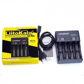 Зарядное устройство LiitoKala Lii-PL4, 4x10440/ 14500/ 16340/ 17335/ 17500/ 1767. . фото 3