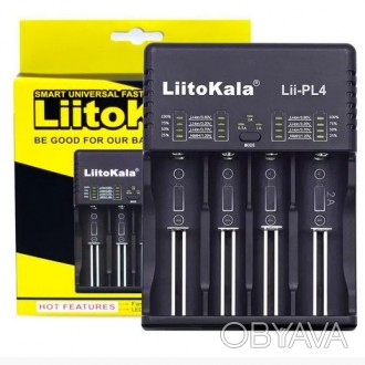 Зарядное устройство LiitoKala Lii-PL4, 4x10440/ 14500/ 16340/ 17335/ 17500/ 1767. . фото 1