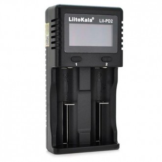 Зарядное устройство LiitoKala Lii-PD2, 2xАА/ ААА/18650/ 26650/ 21700. . фото 6