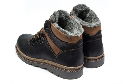 Зимние кожаные ботинки на меху коричневые
Прочный верх из натуральной кожи и вну. . фото 11