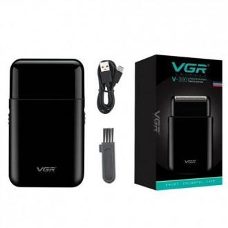 VGR V-390 Електробритва шейвера для сухого та вологого гоління. 
Водонепроникна.. . фото 3