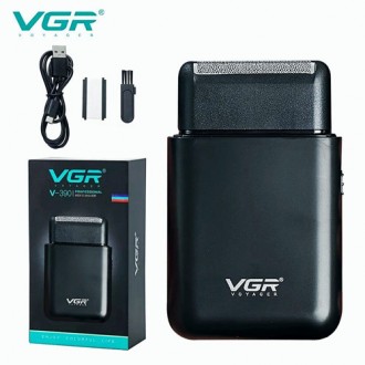 VGR V-390 Електробритва шейвера для сухого та вологого гоління. 
Водонепроникна.. . фото 2