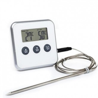 Термометр кухонный TP-600 с выносным щупом. . фото 3