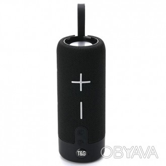 Bluetooth-колонка TG619C, c функцией speakerphone, радио, black. . фото 1