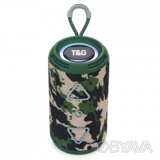  Bluetooth-колонка TG656, c функцией speakerphone, радио, camo. . фото 1