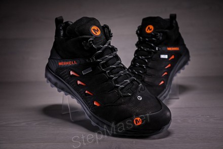 
- Чоловічі кросівки Merrell Dragon Skin Winter Black виготовлені з натуральної . . фото 11