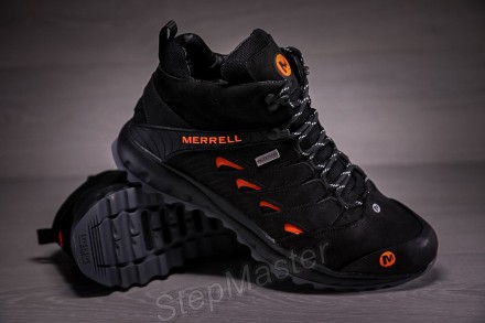
- Чоловічі кросівки Merrell Dragon Skin Winter Black виготовлені з натуральної . . фото 8