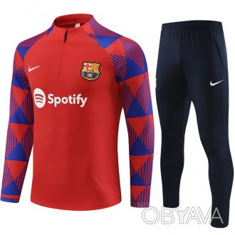 Детский футбольный костюм Барселона 2023-2024 Training Red Nike 155-165 см (3511