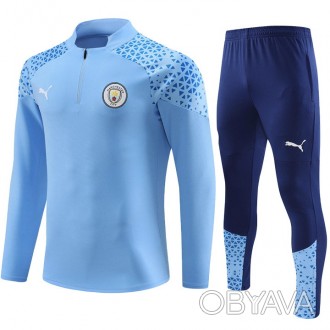 Детский футбольный костюм Манчестер Сити 2023-2024 Blue Puma 145-155 см (3521)