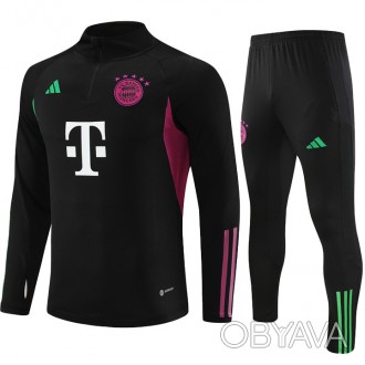 Детский футбольный костюм Бавария Мюнхен 2023-2024 Black Adidas 135-145 см (3506