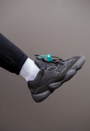 Жіночі кросівки Adidas Yeezy Boost 500 Utility Black. Київ. фото 1 Жіночі кросівки Adidas Yeezy Boost 500 Utility Black. Київ. фото 1