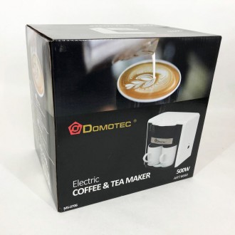 Капельная кофеварка Domotec MS-0706
Представленная модель из бытовой техники для. . фото 9