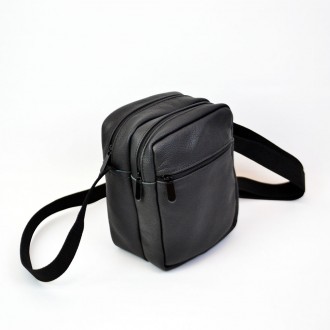 Эта элегантная сумка мессенджер изготовлена из высококачественной натуральной ко. . фото 10