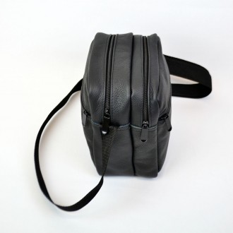 Эта элегантная сумка мессенджер изготовлена из высококачественной натуральной ко. . фото 16