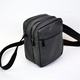Эта элегантная сумка мессенджер изготовлена из высококачественной натуральной ко. . фото 11