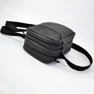 Эта элегантная сумка мессенджер изготовлена из высококачественной натуральной ко. . фото 5
