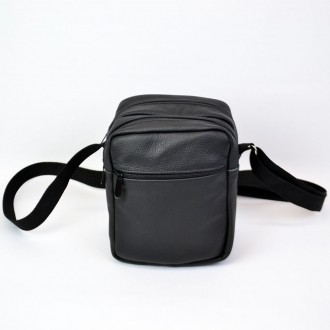 Эта элегантная сумка мессенджер изготовлена из высококачественной натуральной ко. . фото 14