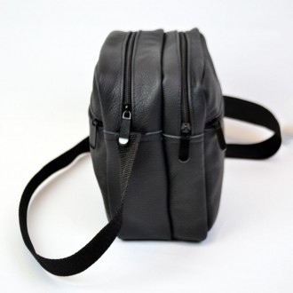Эта элегантная сумка мессенджер изготовлена из высококачественной натуральной ко. . фото 9