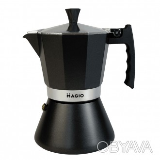 Классическая гейзерная кофеварка MG-1001 прекрасно подходит для приготовления тр. . фото 1