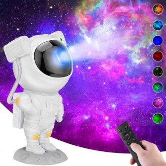 Ночник-проектор Звездного неба Космонавт прекрасний выбор для детской комнаты, к. . фото 6