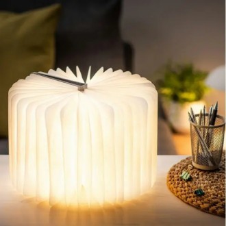 Внесіть чаклунство в своє життя за допомогою складної книжкової лампи. Висвітлит. . фото 5
