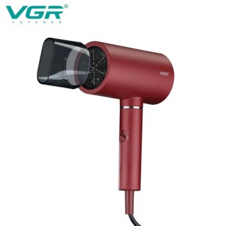 Профессиональный фен VGR V-431 оборудован мотором мощностью 1600-1800 Вт, благод. . фото 6