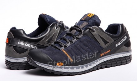 Шкіряні кросівки Salomon 3D Chassis Black
 
Salomon ― это высокотехнологичная ко. . фото 15