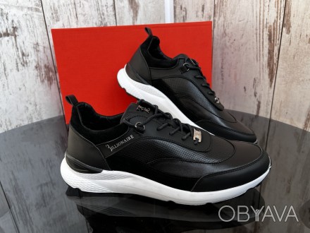 Кросівки чоловічі шкіряні Billionaire Black Leather
Характеристика товара:
Тип в. . фото 1