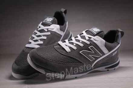 Кросівки чоловічі New Balance Grey замша-сітка
Виконані з міцних матеріалів, сти. . фото 7