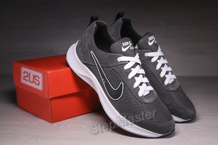 Кросівки чоловічі літні Nike Run All Day замша-сітка
Виконані з міцних матеріалі. . фото 2