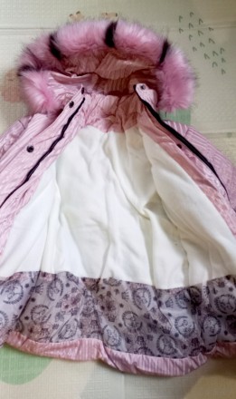 Дитяча Зимова Куртка для Дівчинки (розова) - розміри 134, 140, 146, 152
Збережіт. . фото 5