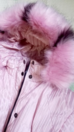 Дитяча Зимова Куртка для Дівчинки (розова) - розміри 134, 140, 146, 152
Збережіт. . фото 10