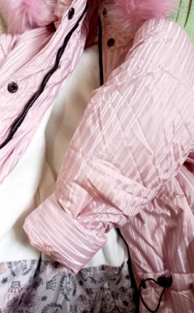 Дитяча Зимова Куртка для Дівчинки (розова) - розміри 134, 140, 146, 152
Збережіт. . фото 8